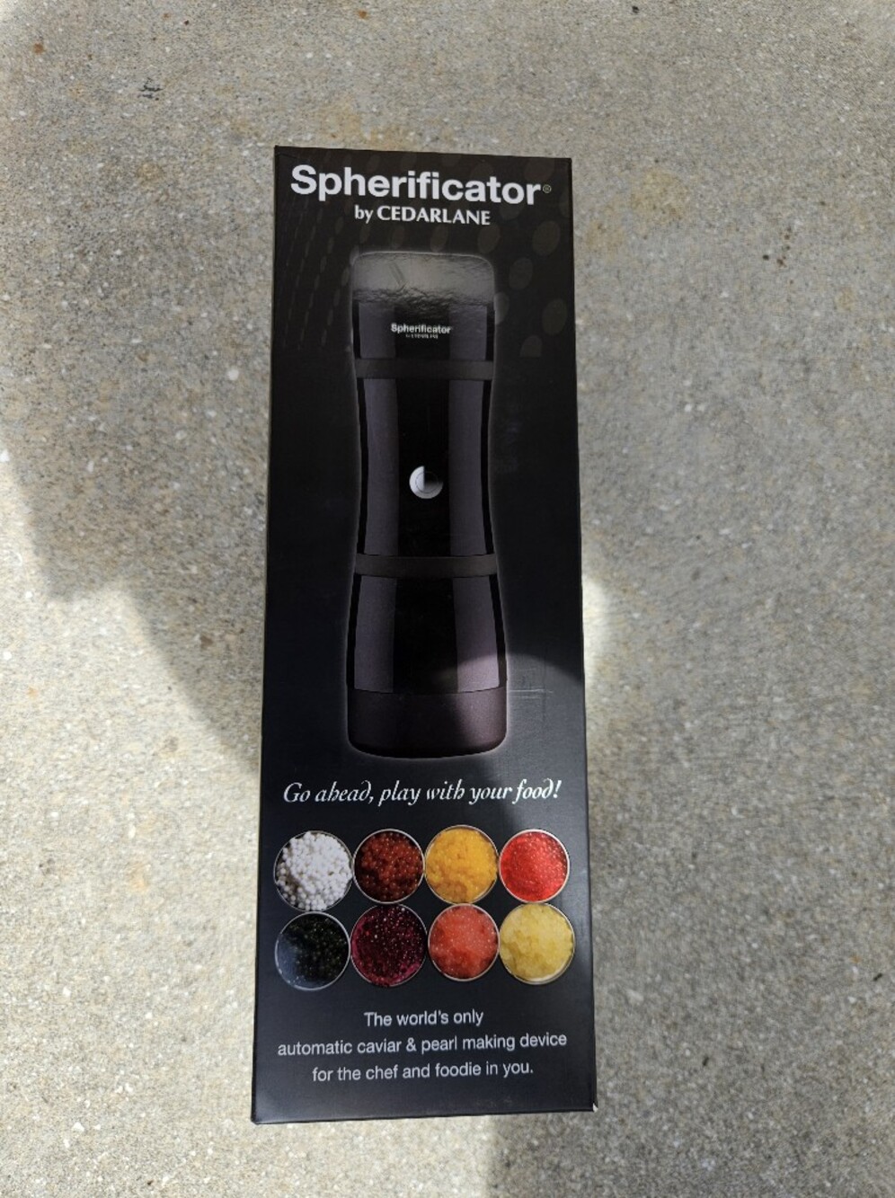 Cedarlane Spherificator Automatic Caviar And Pearl Making Device New Open Box